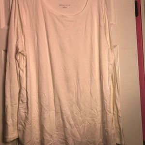 White long sleeve shirt